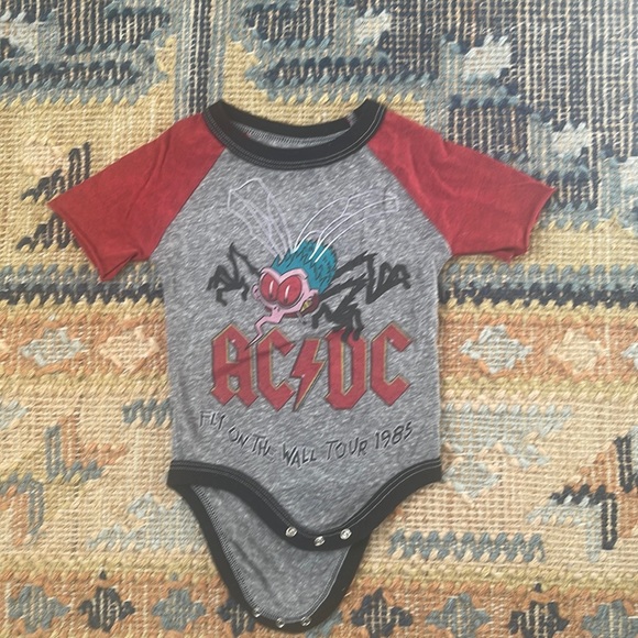 Rowdy Sprout | One Pieces | Acdc Onesie | Poshmark